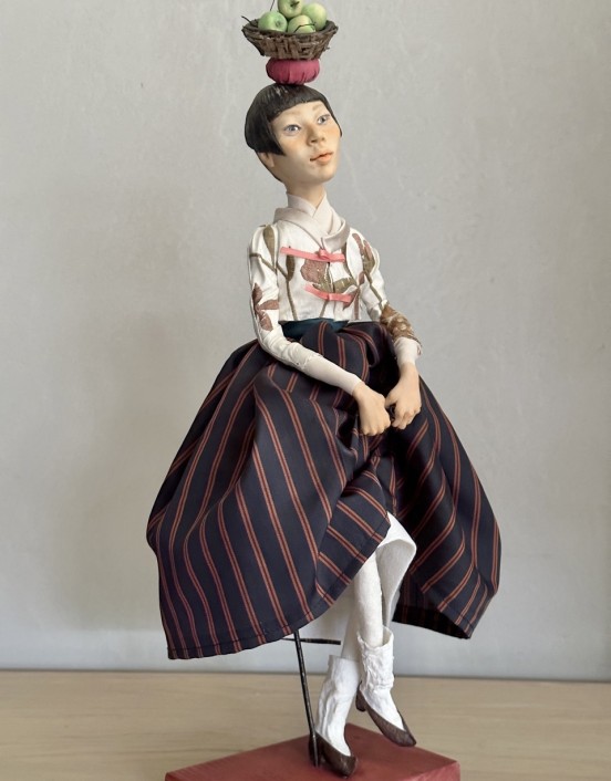 Autorinė rankų darbo lėlė