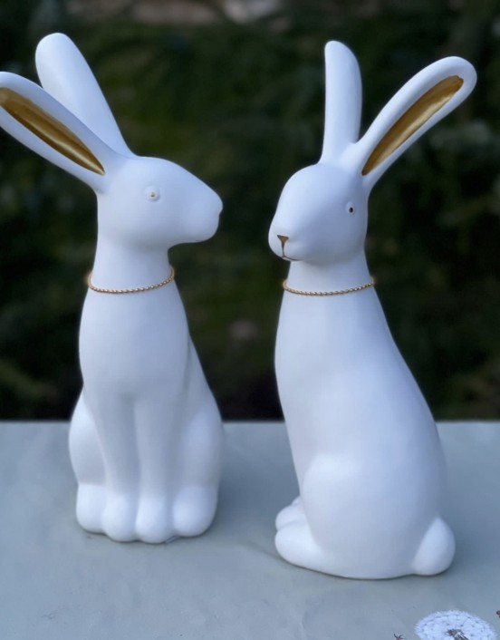 Velykų kiškis - baltas