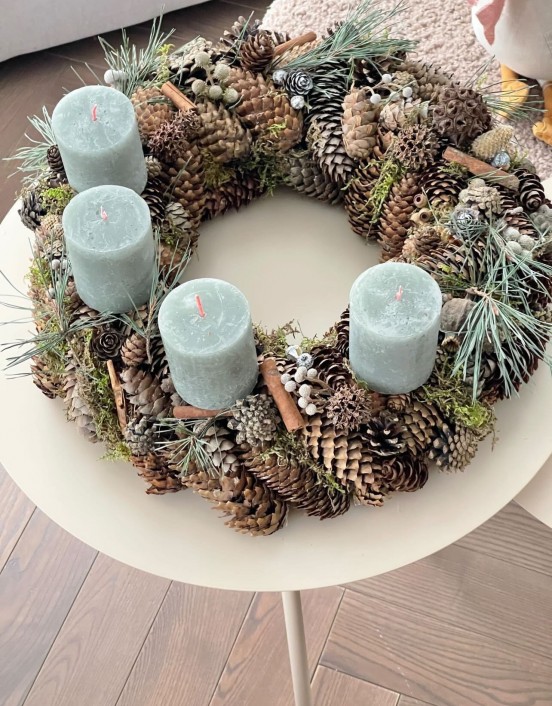 KALĖDINIS VAINIKAS MELSVAS...