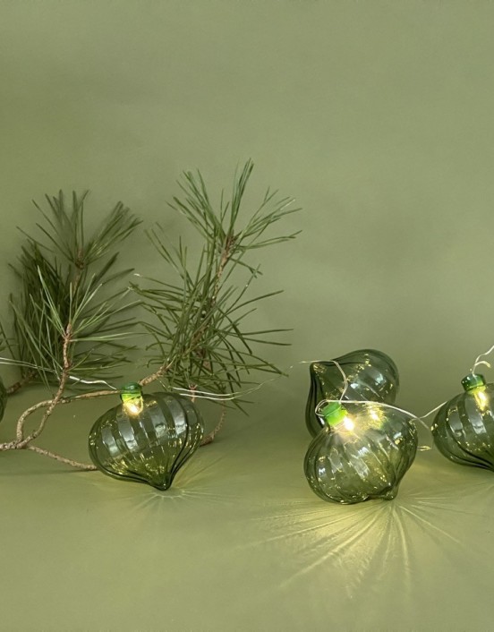 ŠVIEČIANTI GIRLIANDA KALĖDOS